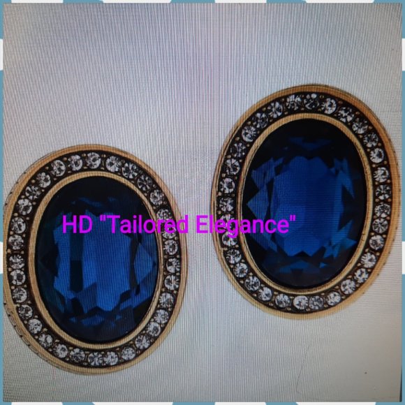 COPY - Heidi Daus "Tailored Elegance"  Earrings - Picture 3 of 3